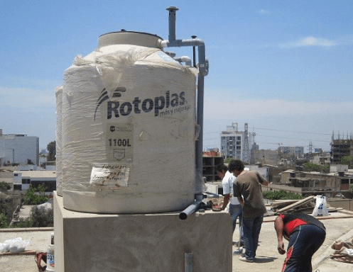 Instalación de Tanques